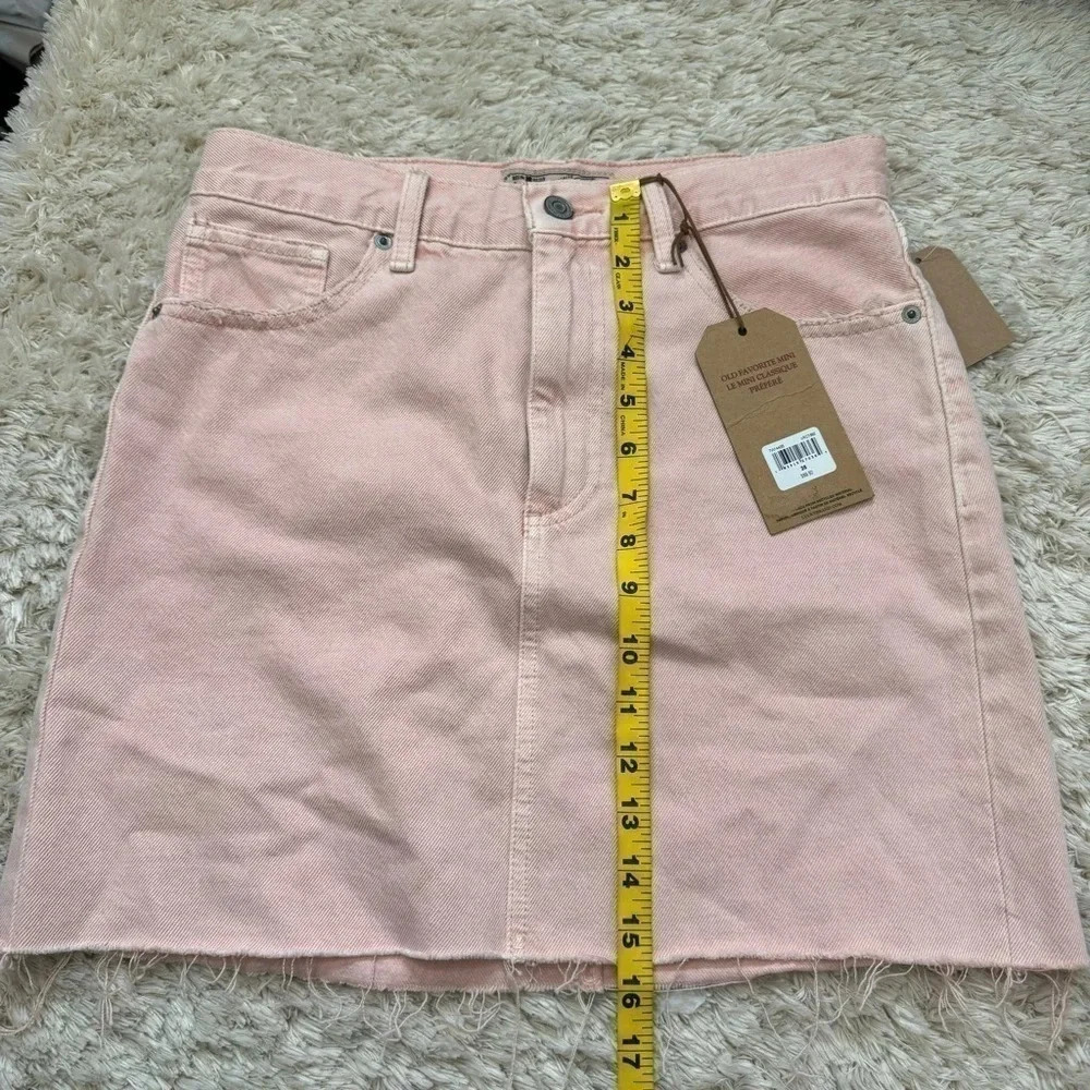 Lucky Brand Womens old Favorite mini denim skirt size 26 - Picture 8 of 14